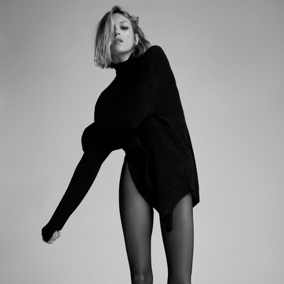 Knit Asymmetrical Sweater - Picture 1 of 2